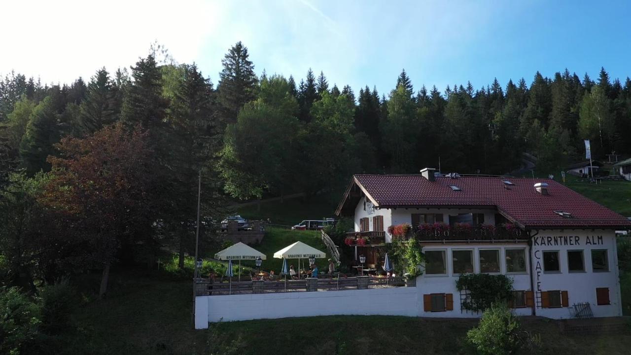 Отель Berggasthof Karntner Alm Миттенвальд Экстерьер фото