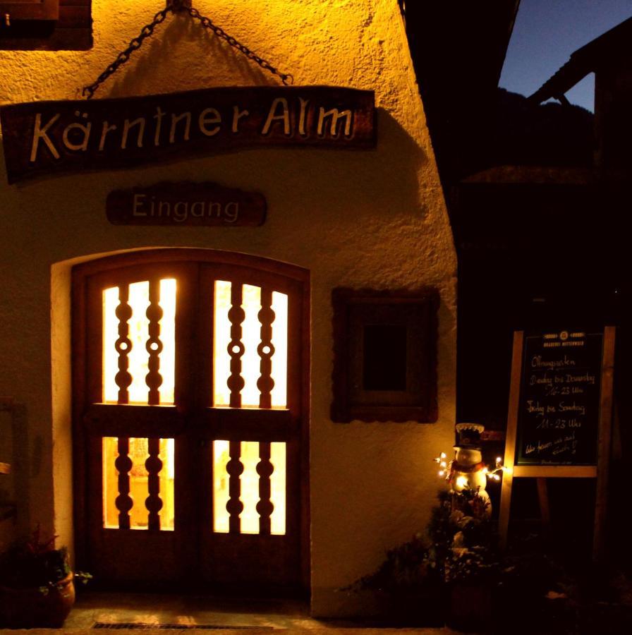 Отель Berggasthof Karntner Alm Миттенвальд Экстерьер фото